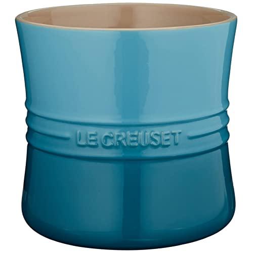 Le Creuset PG1003-17 Stoneware Utensil Crock, 2 3/4-Quart, Caribbean