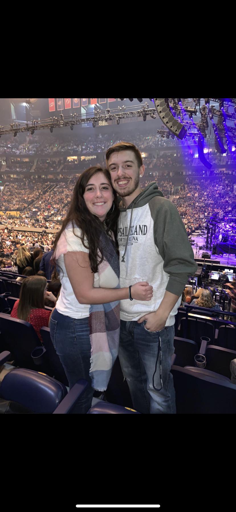 First concert together seeing Tomas Rhett!