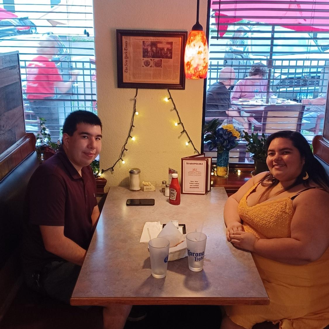 Andrew and Michelle’s first date