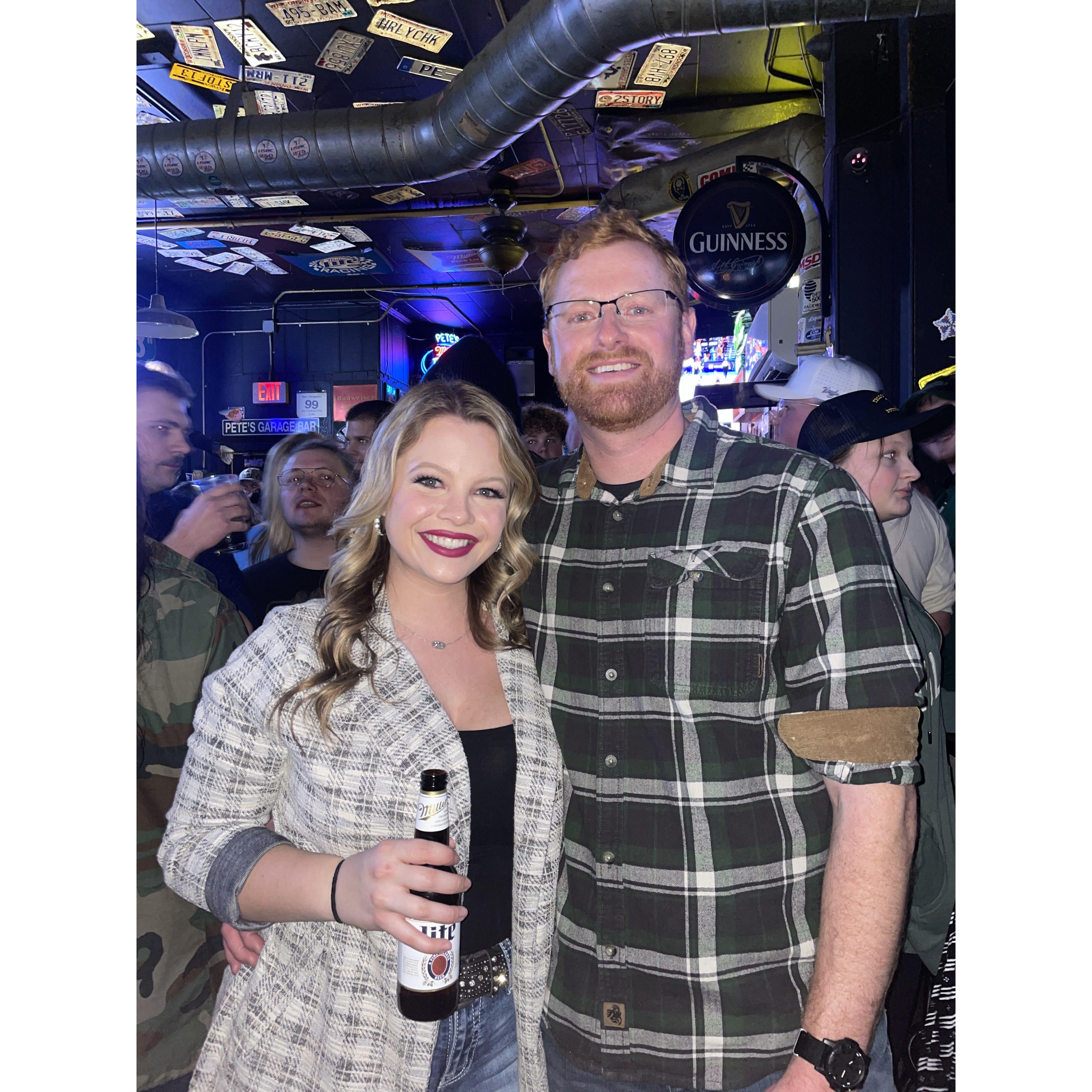 Our first comedy show