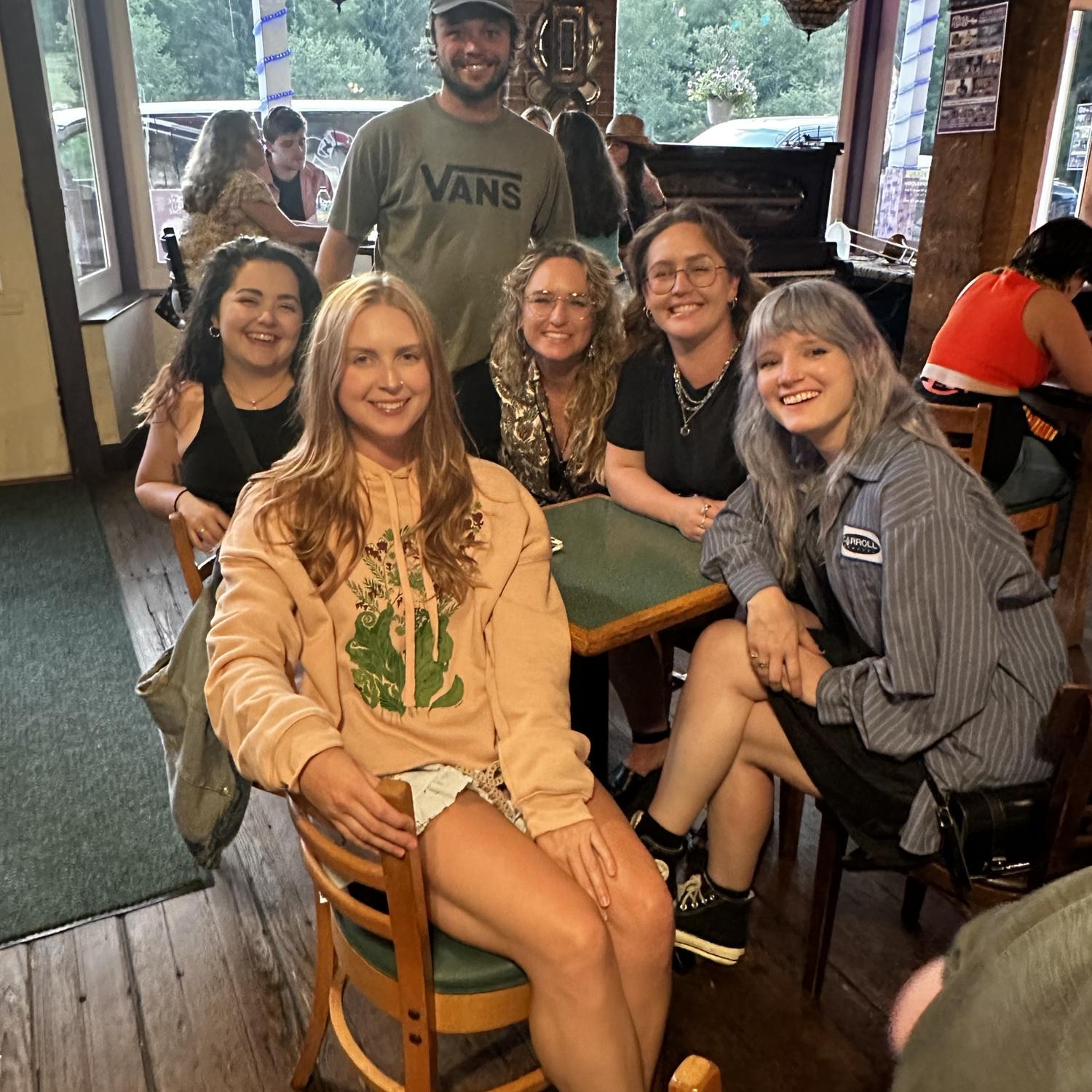 Us and the "MB"s at the Purple fiddle before the show :)