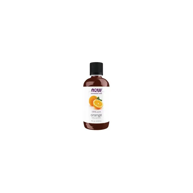 Orange Oil Sweet by Now Foods - 4 oz Liquid