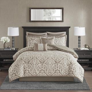 Odette 8-Piece Jacquard Comforter Set