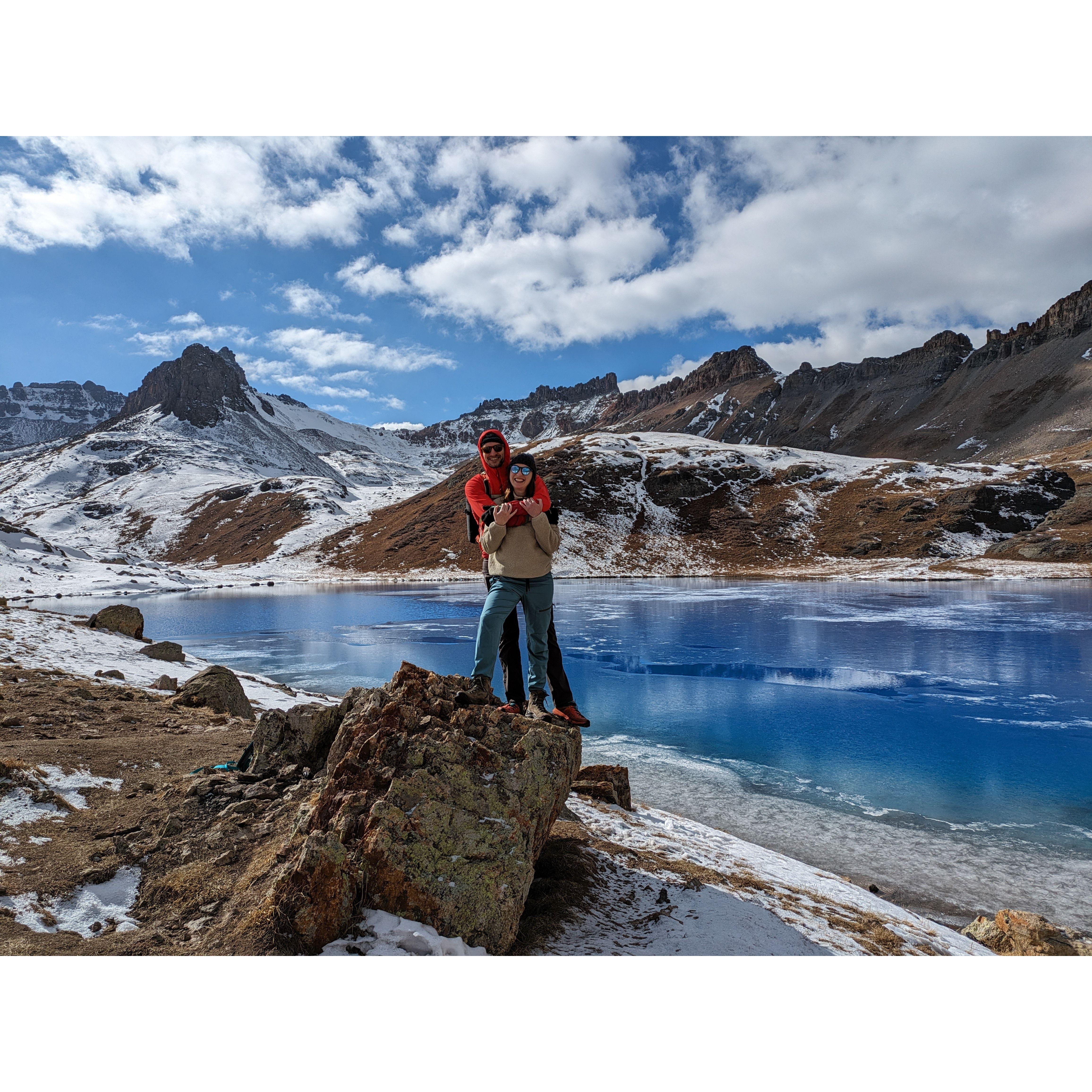 Ice lake was worth the altitude sickness!
