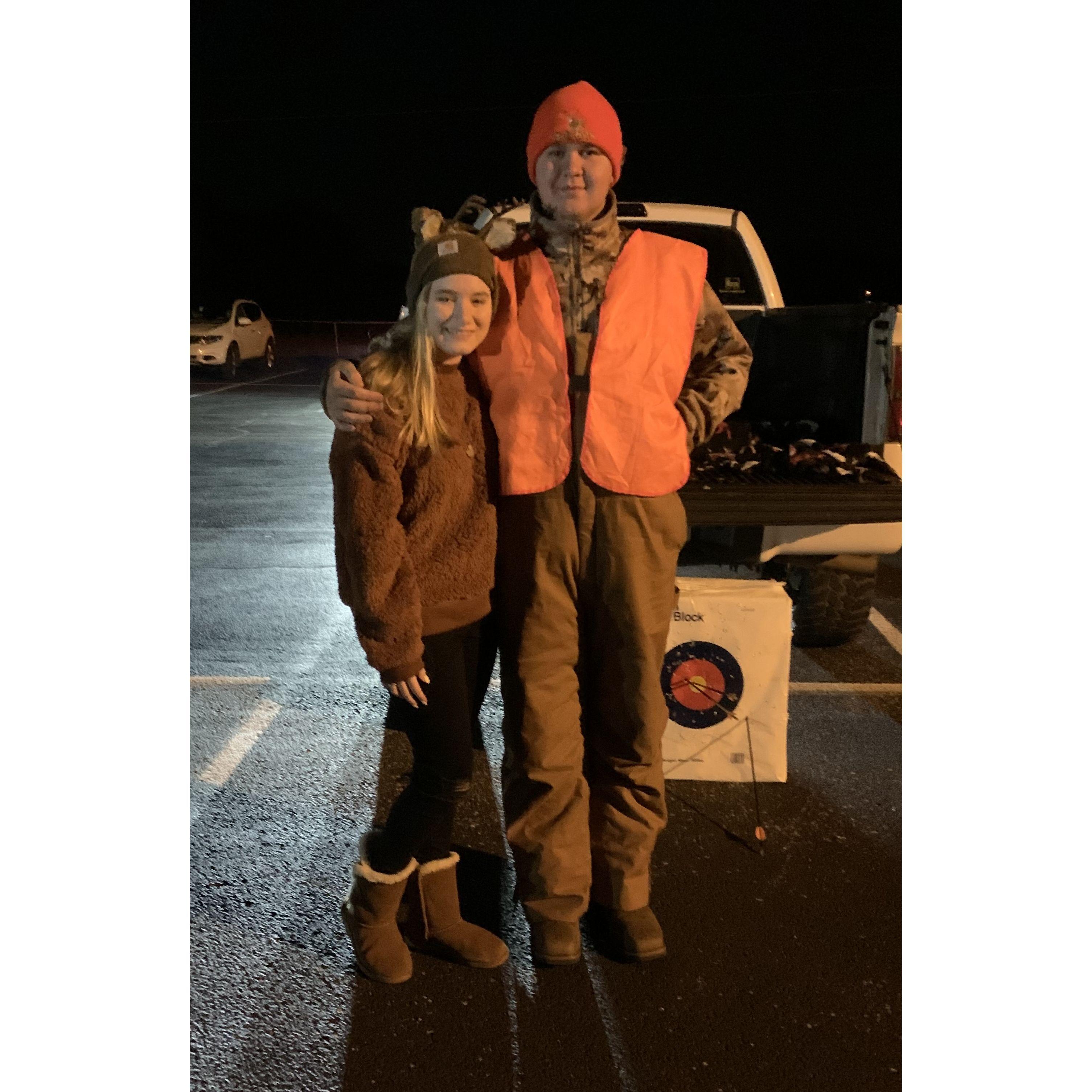 Our first Halloween (Oct. 31, 2020)