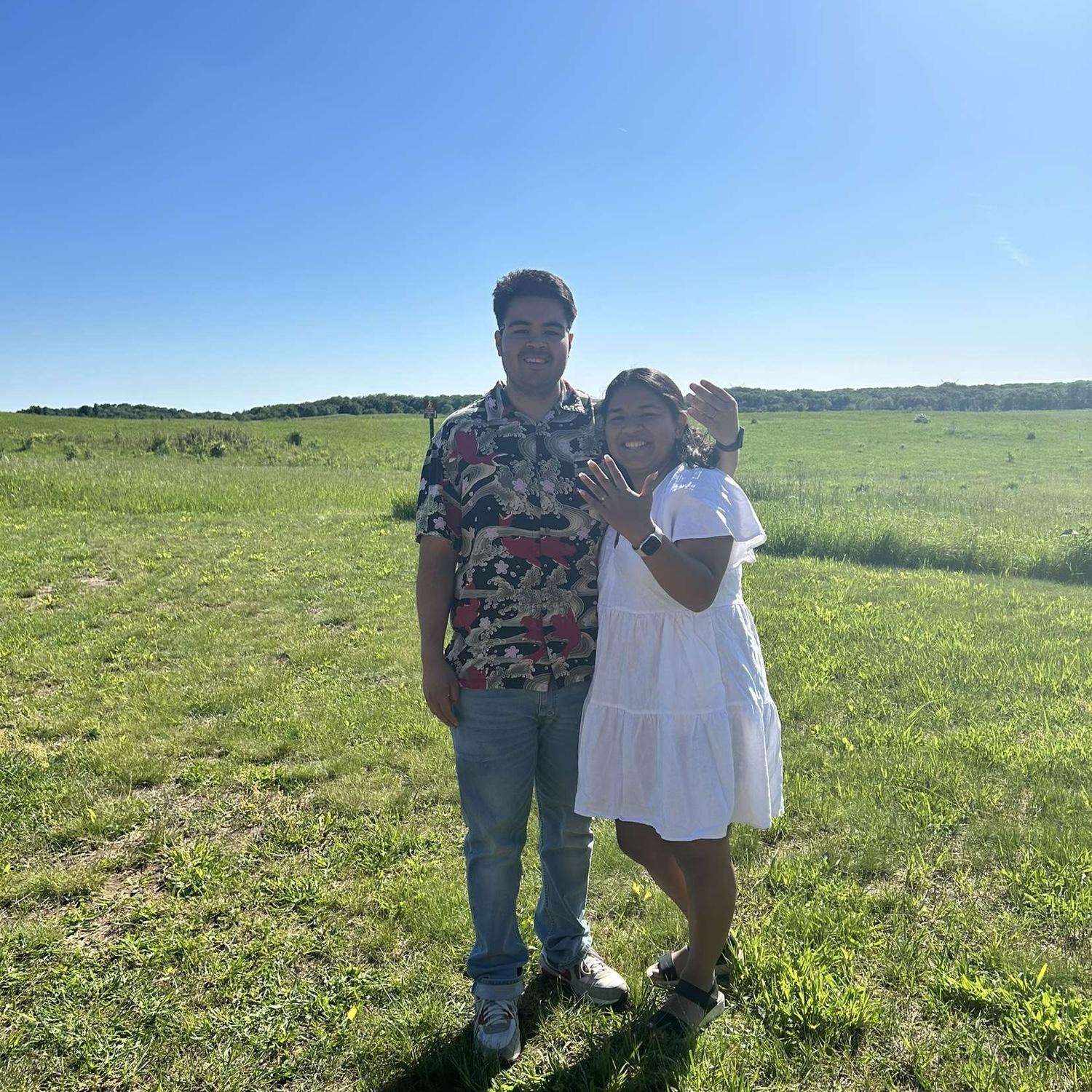 Marcos proposed to Kiki, May 25th 2024