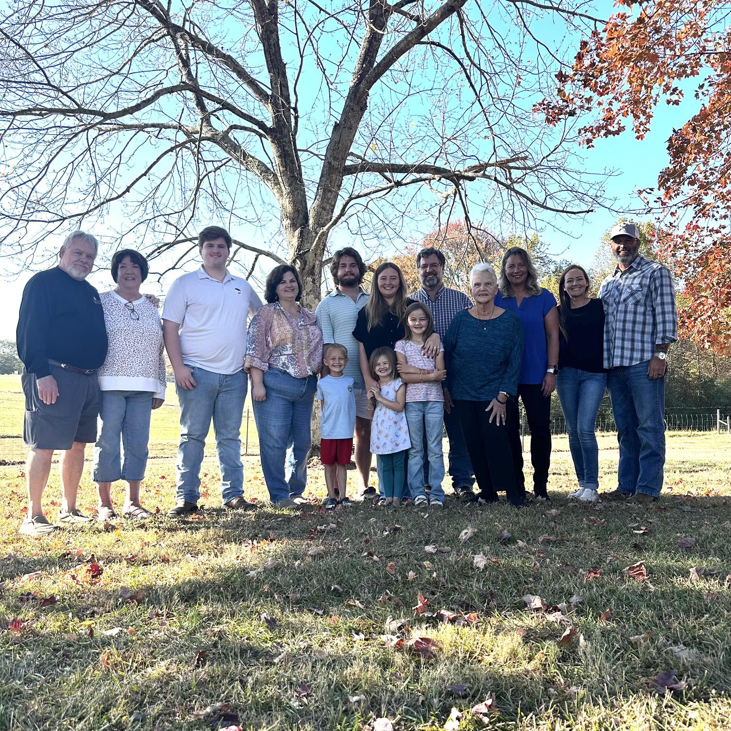 Both our families meeting for the first time! 
(We missed you Meghan!)