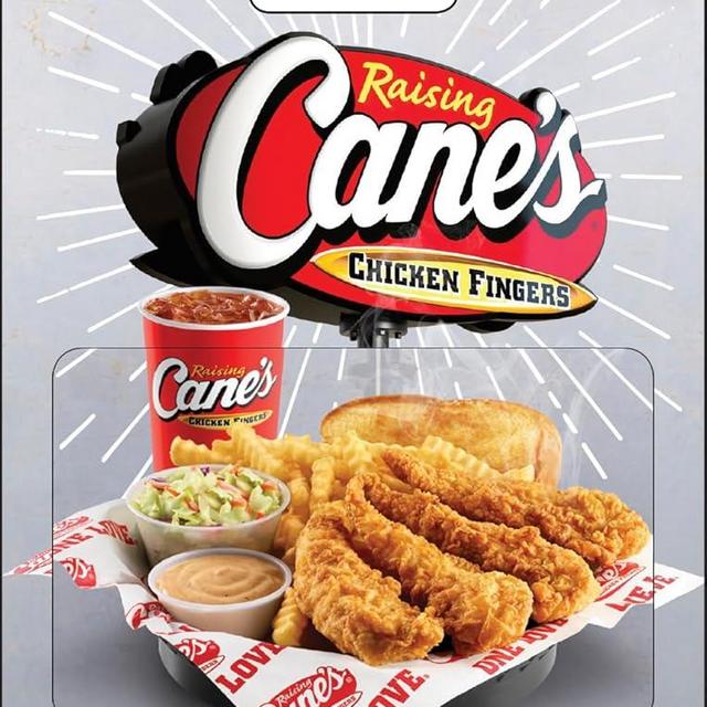 Raising Cane's Physical Gift Card