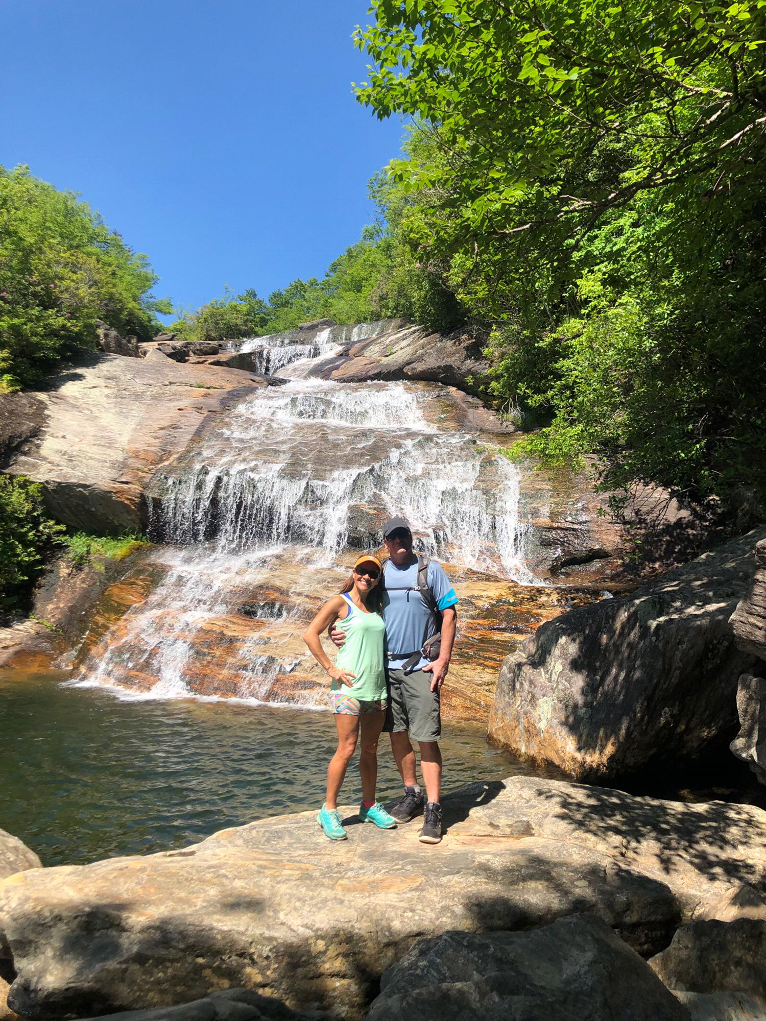 Chasing waterfalls together. ❤️