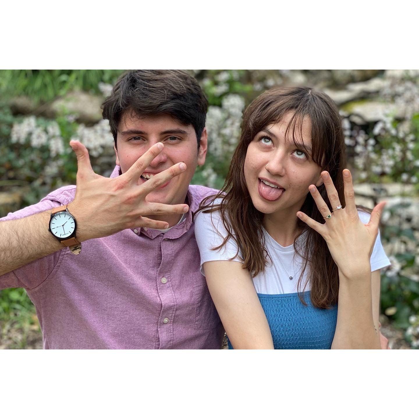 Just engaged! 5/28/2022