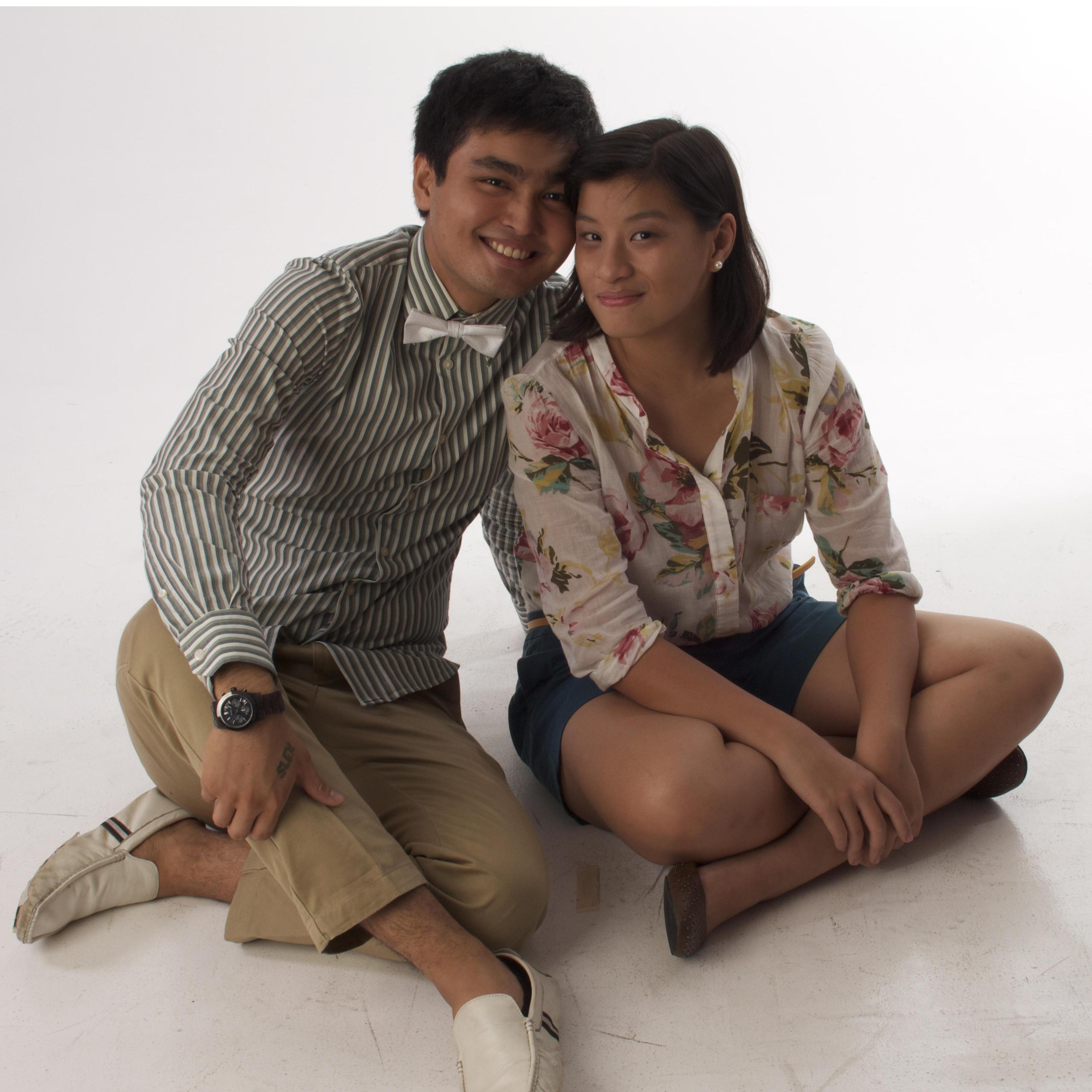 As two kids in college, we had nothing better to do than have our friends take pictures of us.
