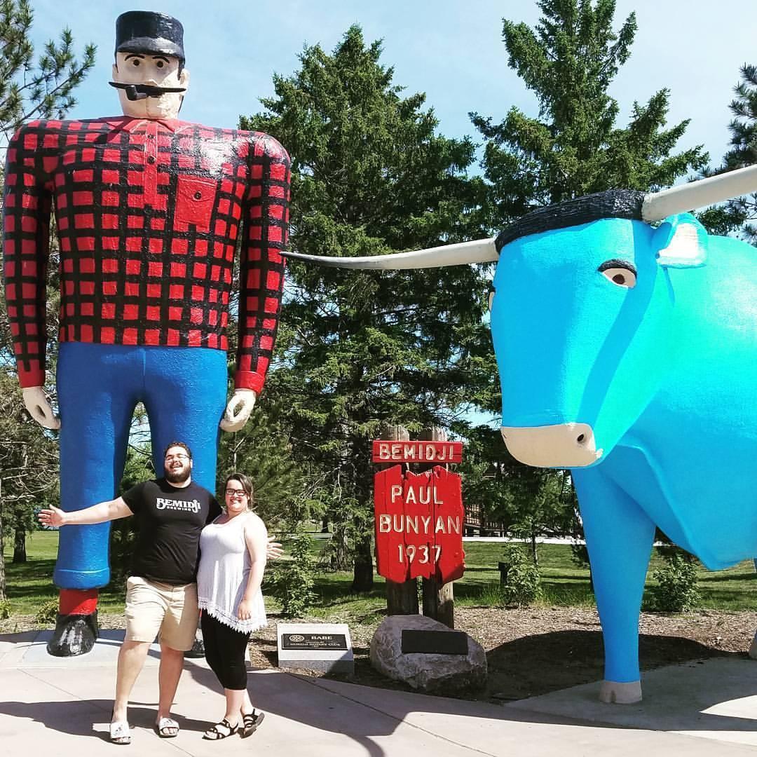 Visiting Paul and Babe, 2017.