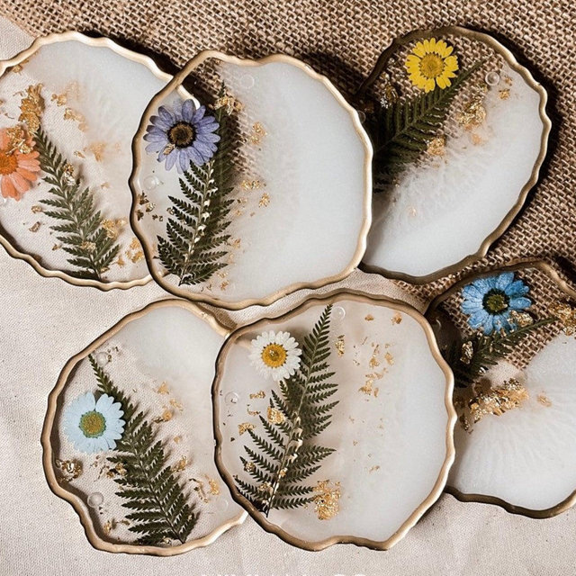Floral Coaster, coasters, drink coaster,...