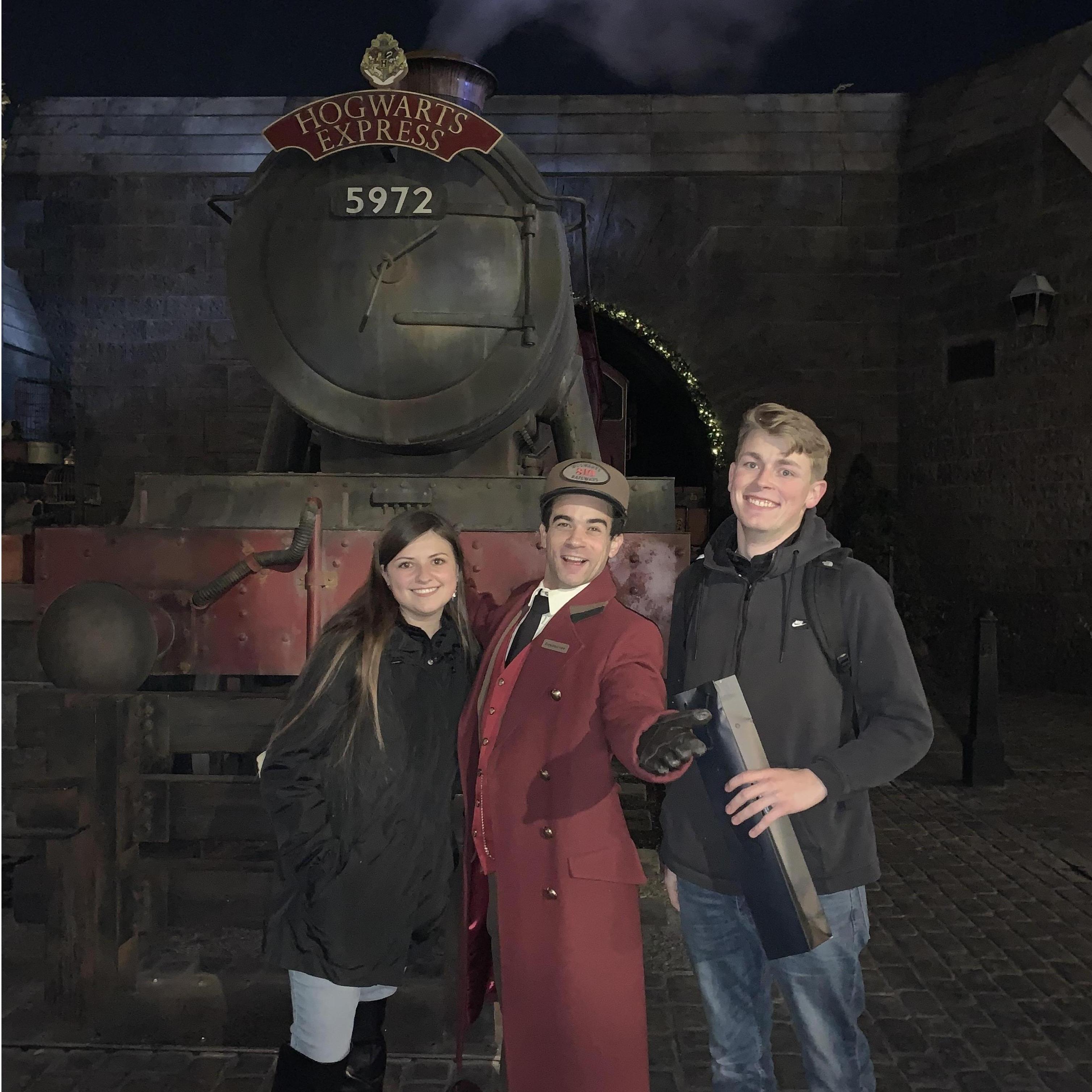 We celebrated the New Year at Universal Studios Hollywood, January 1st, 2019.