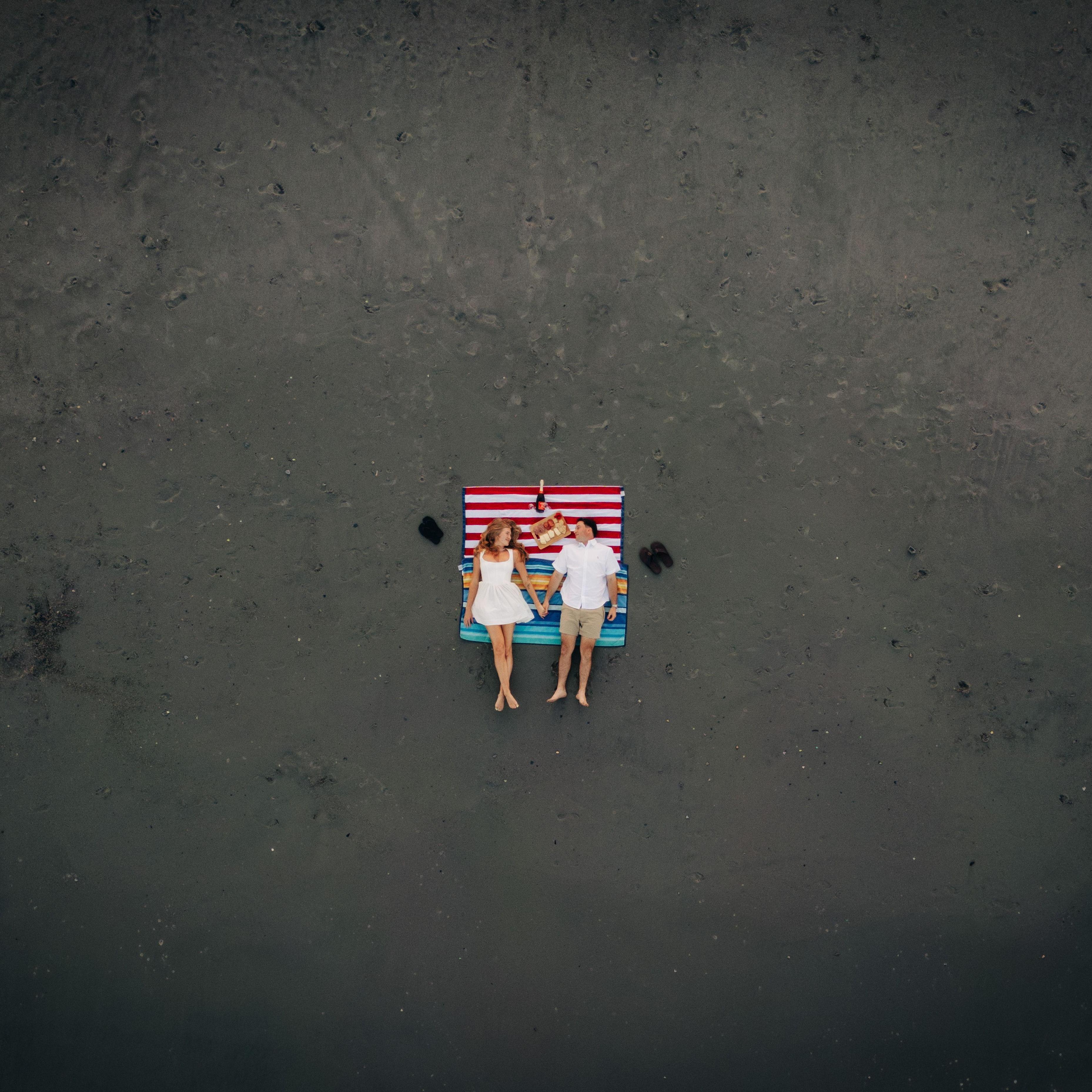 The photographer had a drone!