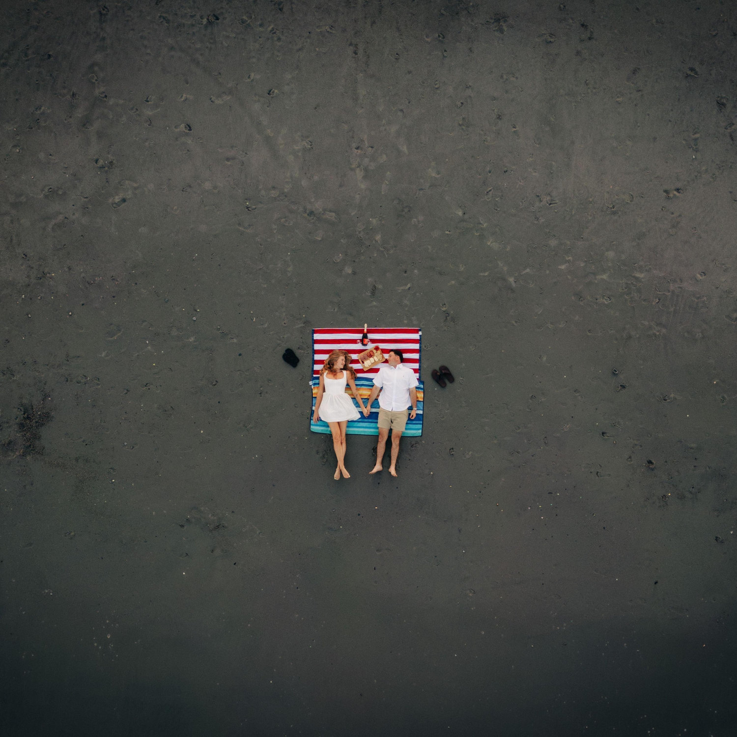 The photographer had a drone!