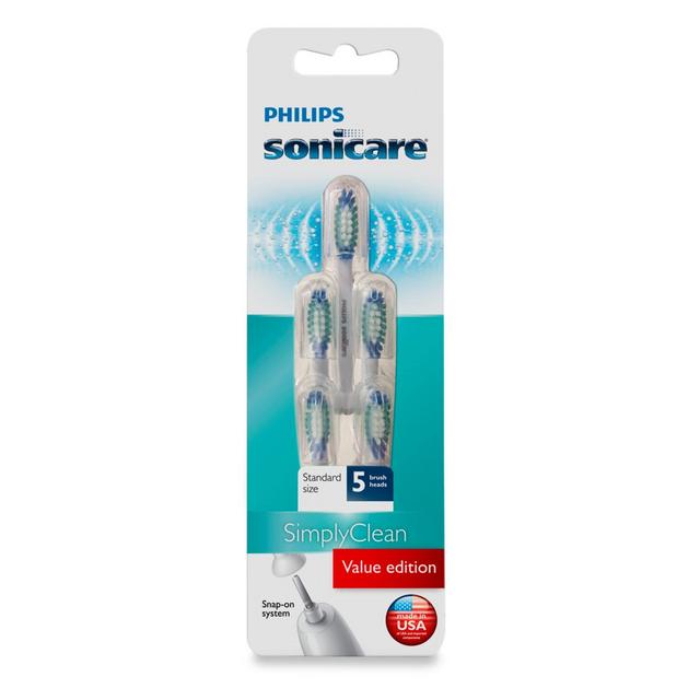 Philips Sonicare® Simply Clean 5-Pack Brush Heads