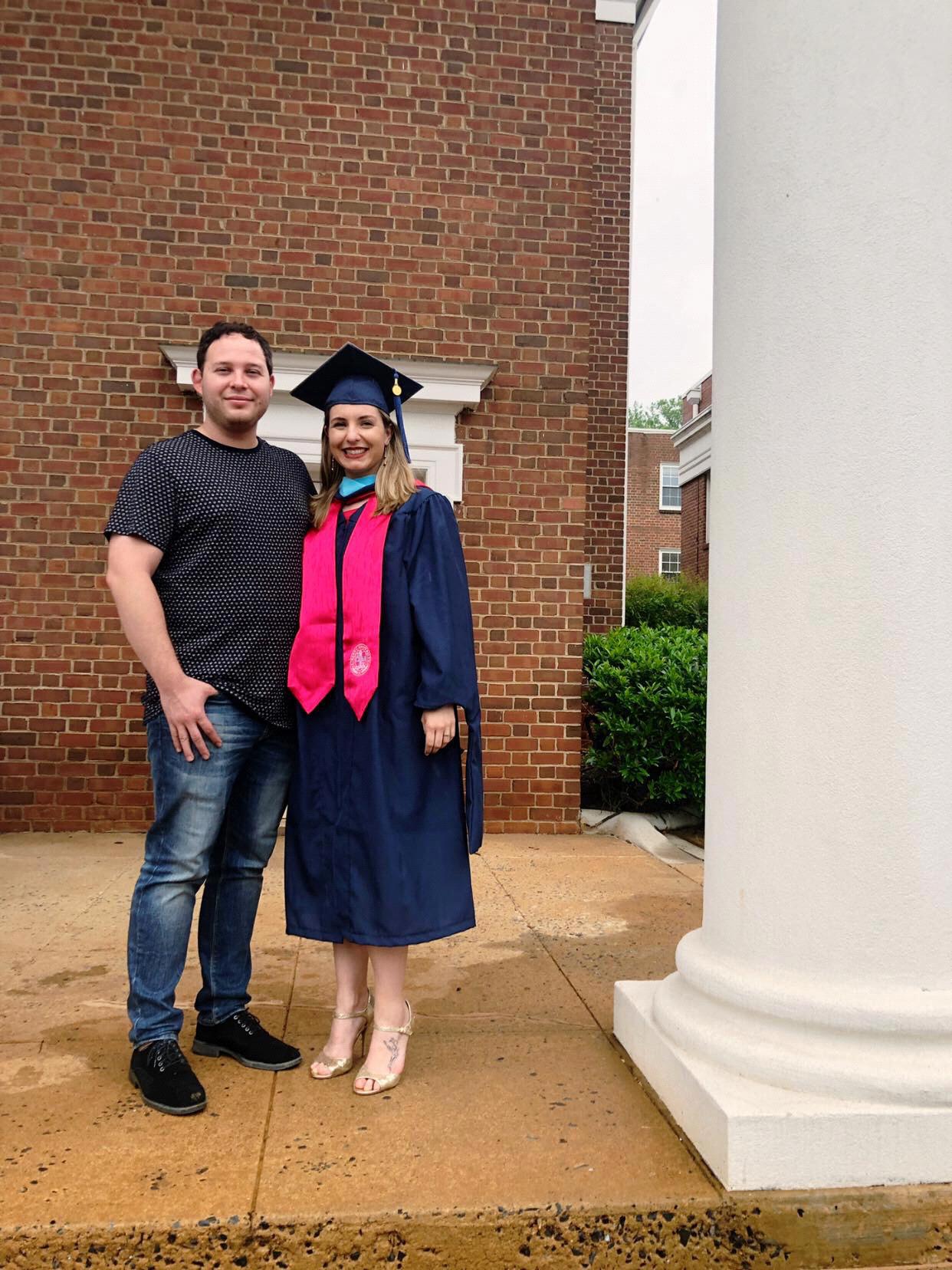 SHE DID IT! Stephanie's Master's Graduation from Liberty University May 11th 2019