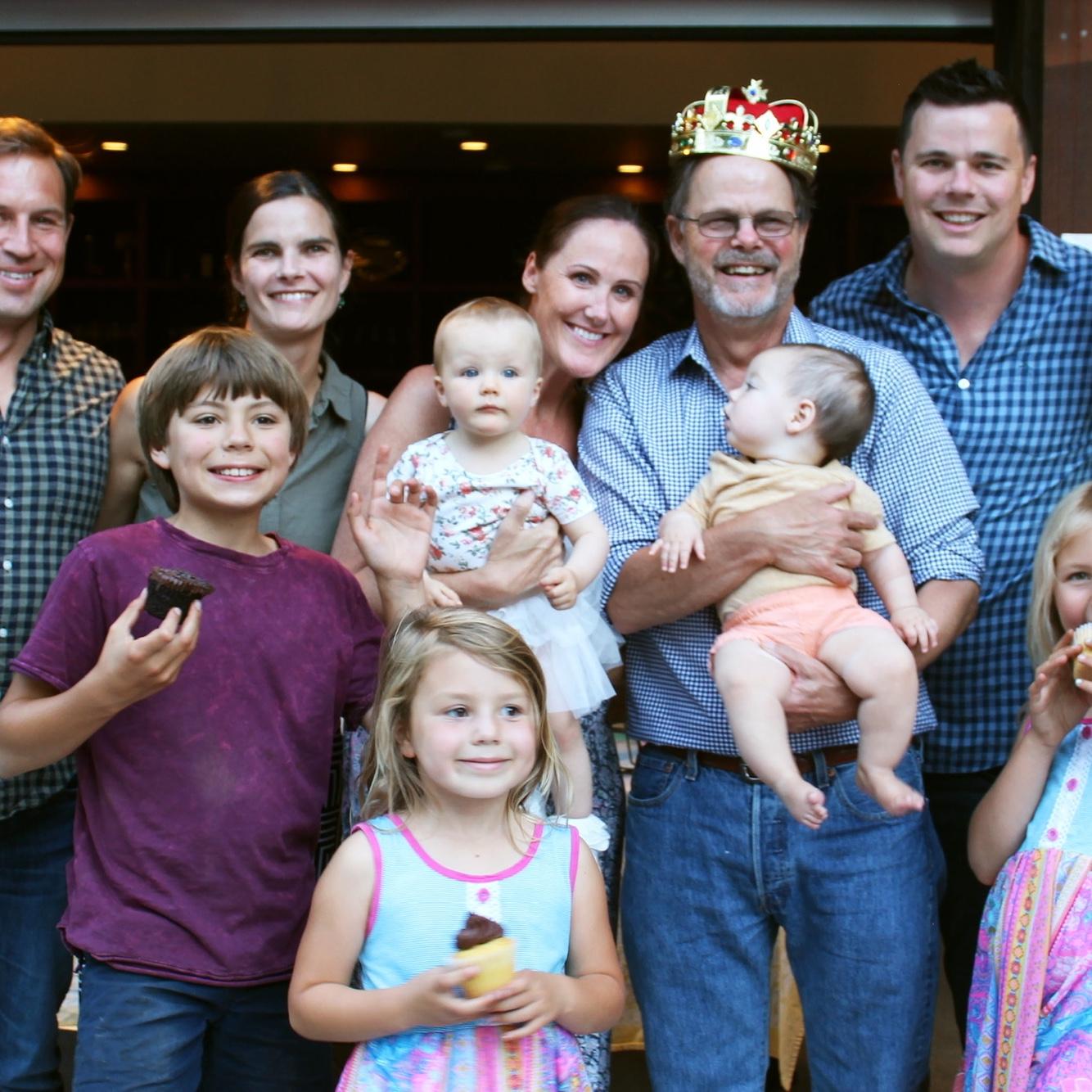 With the Sharp family