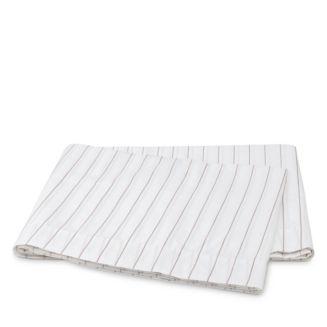 Matouk Amalfi King Flat Sheet (Hazy Blue)