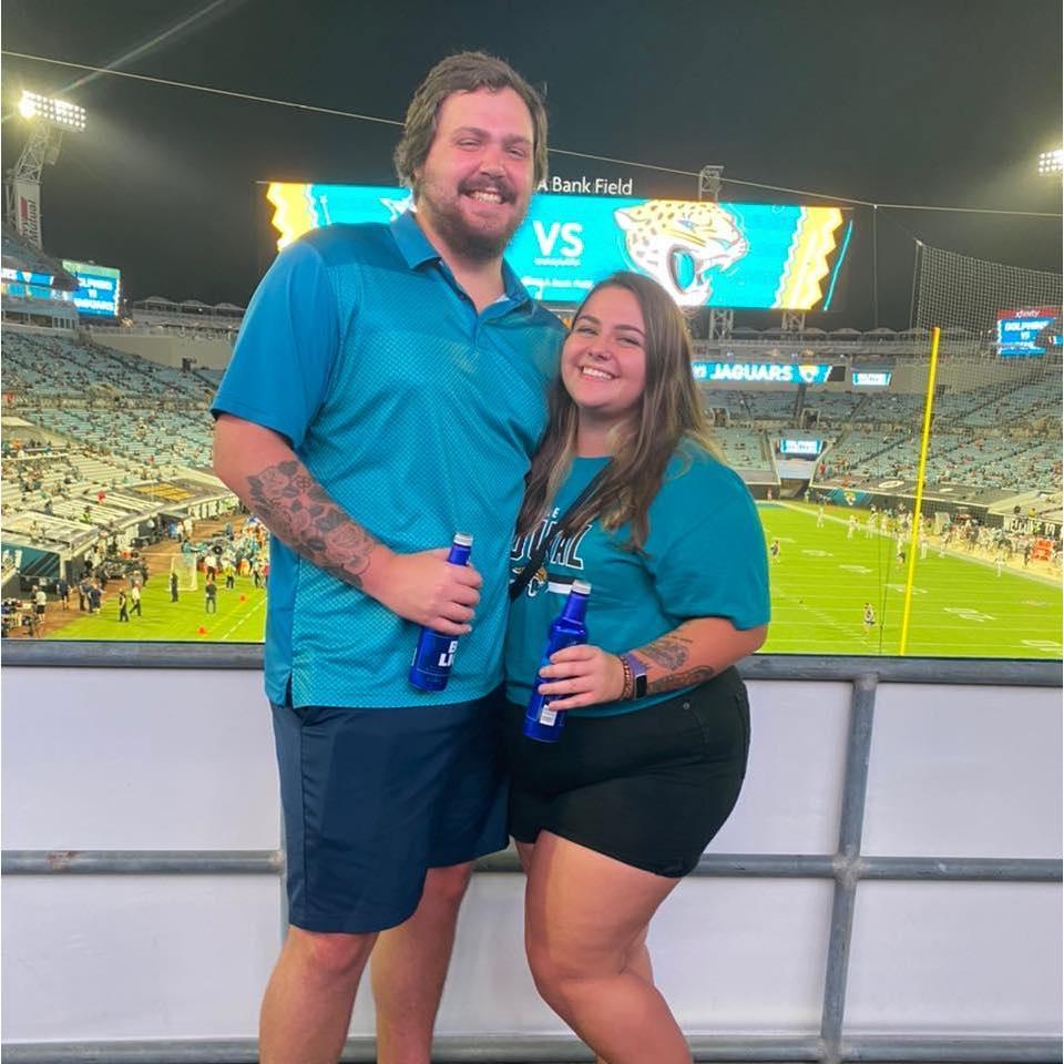 Our first Jags game together - 2020 *they lost