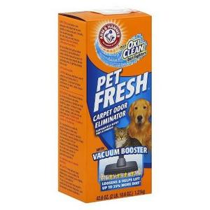 Arm & Hammer with OxiClean Pet Fresh Carpet Odor Eliminator with Vacuum Booster 42.6 oz
