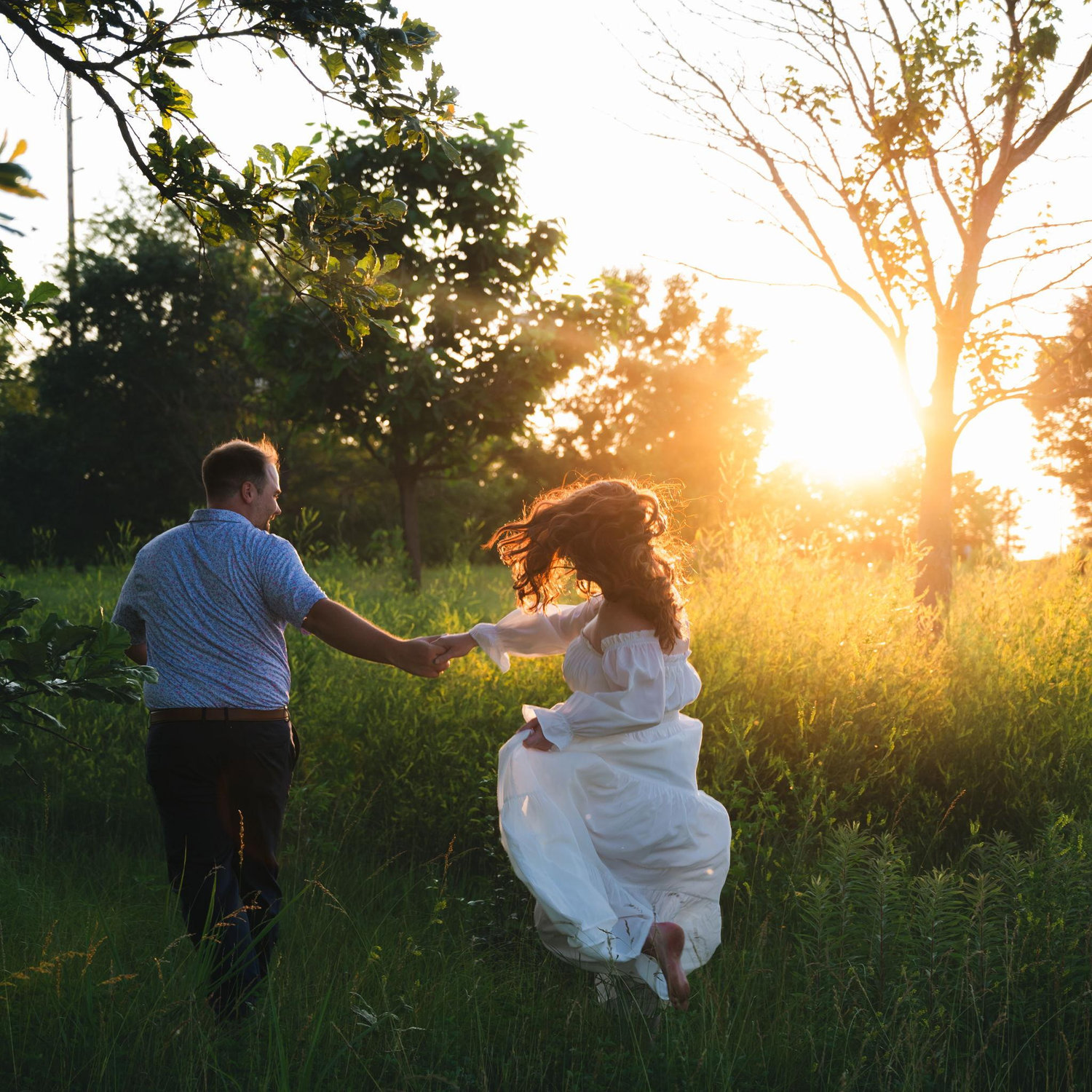 Engagement photo shoot with our wedding photographer!