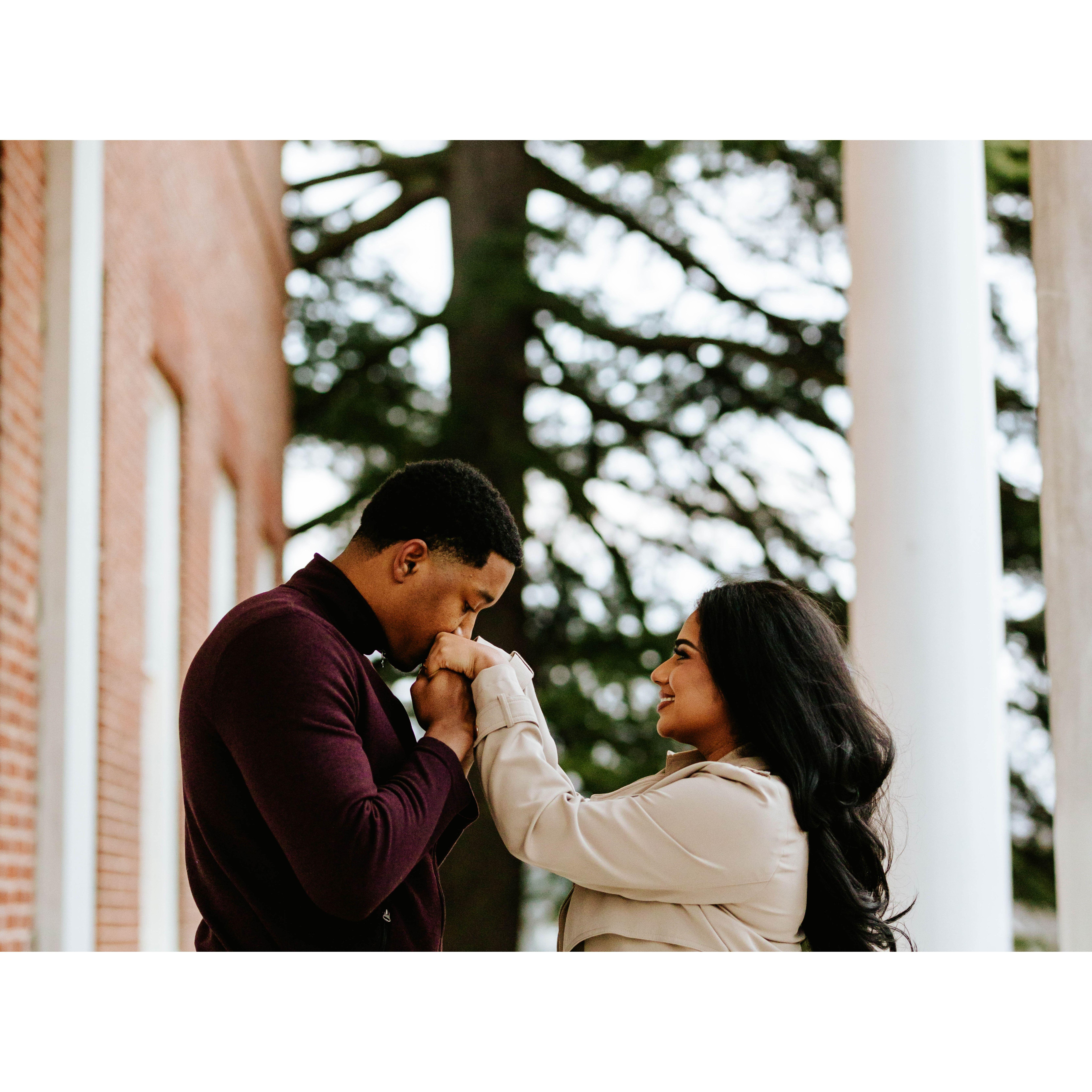 One of Our Favorite Engagement Photos - February 2023.