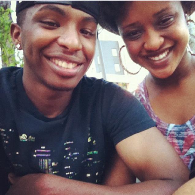 Our first park Date in college