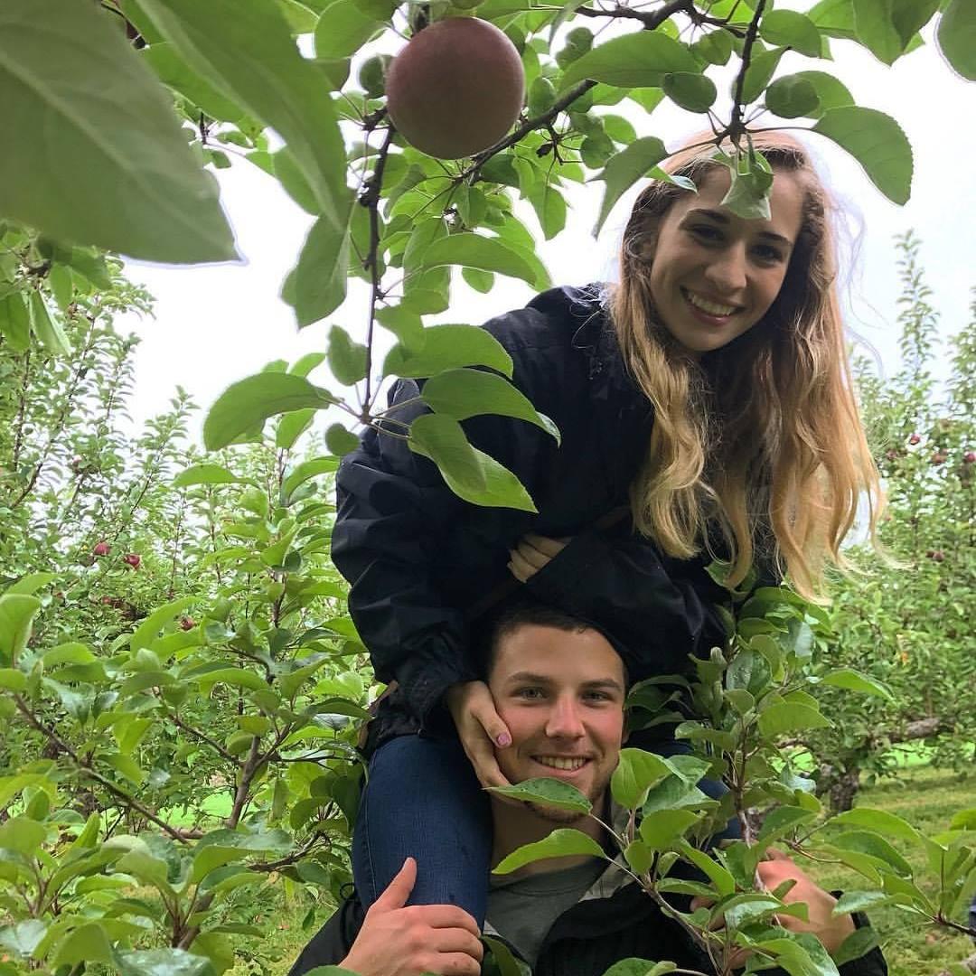Our annual tradition: apple picking!