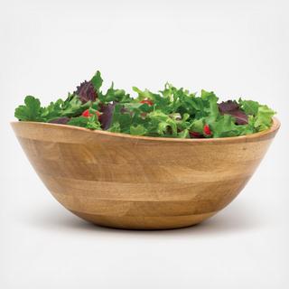 Wavy Rim Salad Bowl