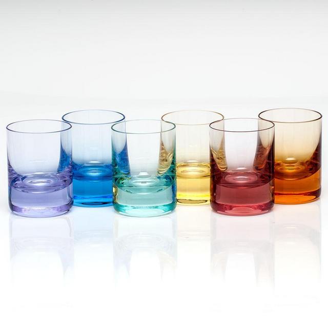 Set of 6 Whisky Shot Glasses design by Moser