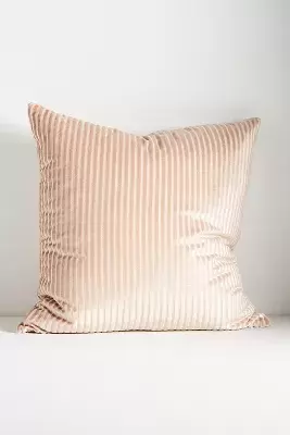 Fiora Ribbed Velvet Pillow