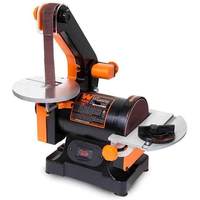 WEN 6515T 1 in. x 30 in. Belt Sander with 5 in. Sanding Disc