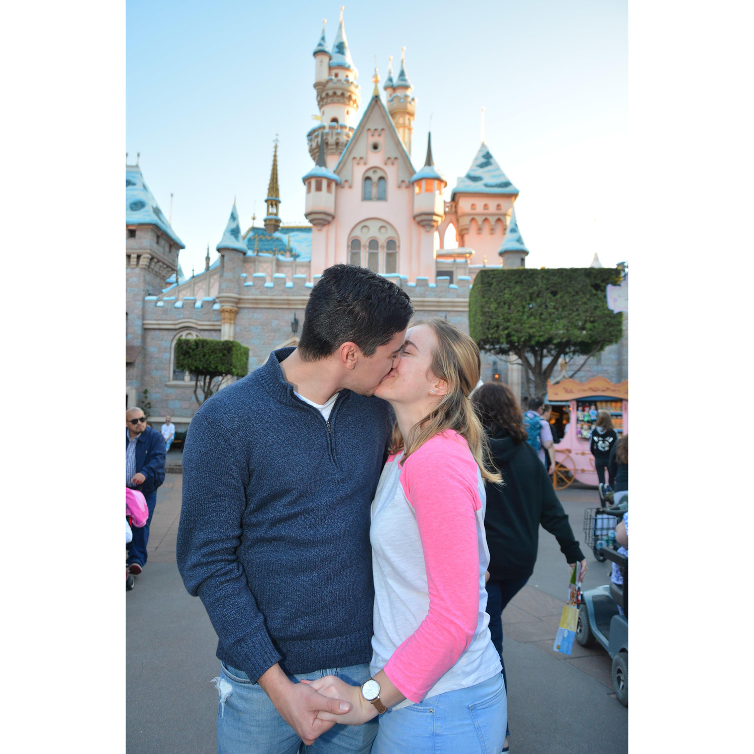 Nenad's first time at Disneyland!