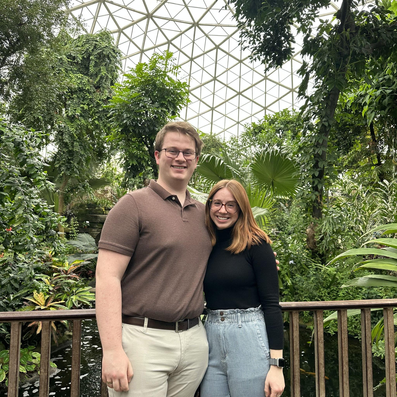 Celebrating two years at the Milwaukee Domes!