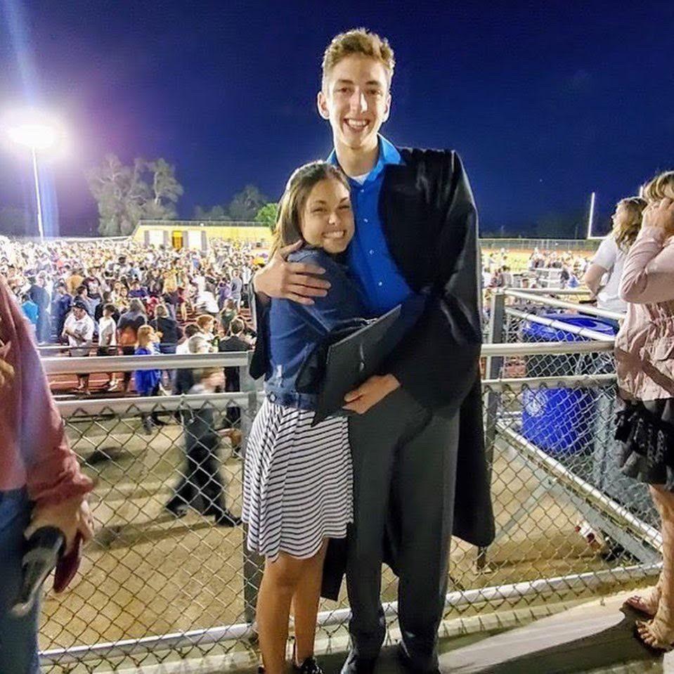 Lucas' Graduation 2019 before we were even "officially dating"