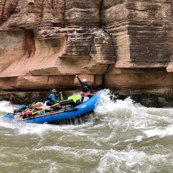 Whitewater rafting gear