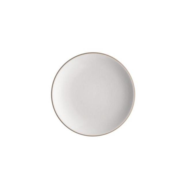 Opaque White Bread & Butter Plate