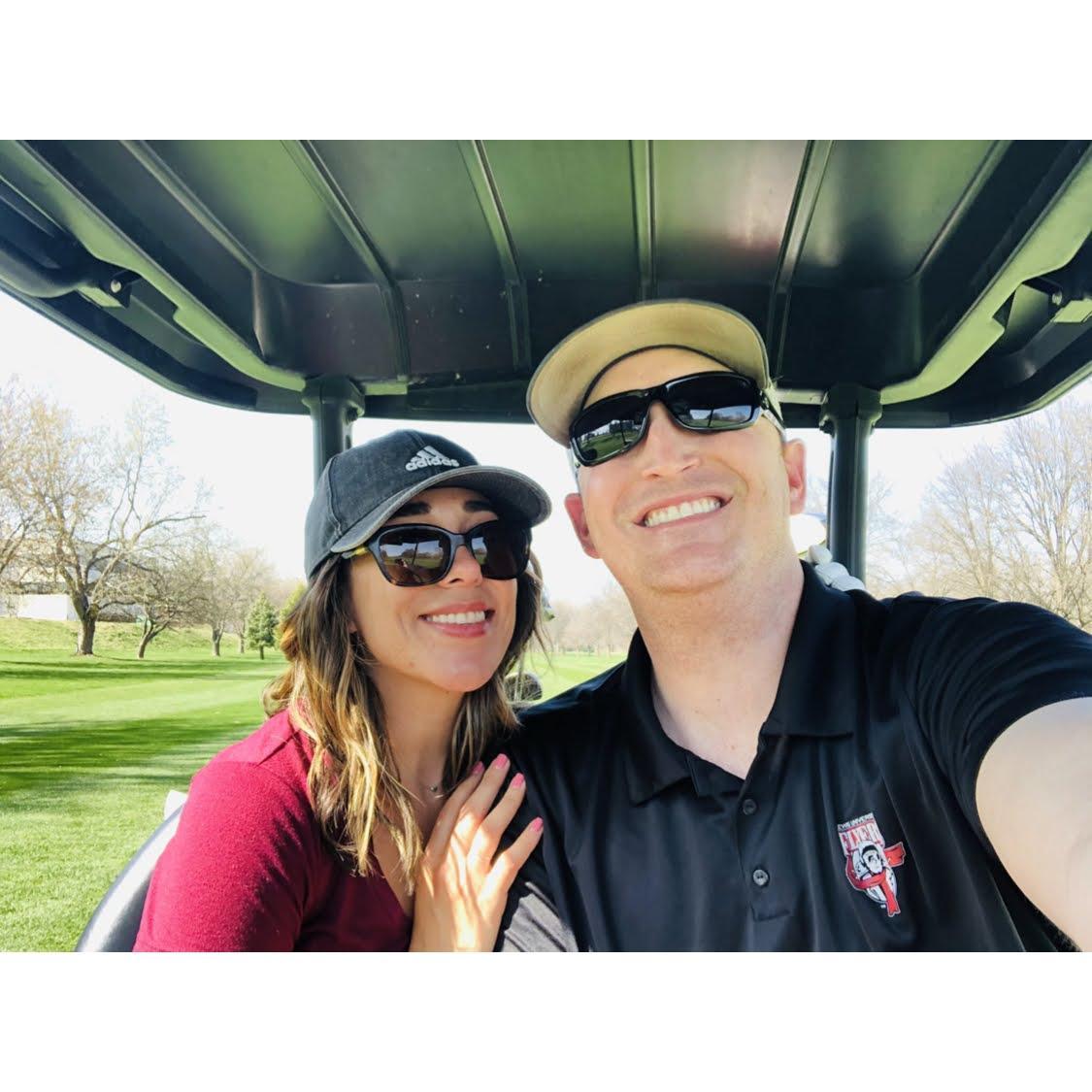 Where: Miracle Hill Golf Course in Omaha, NE
When: April 4, 2021
Why: My first round of golf in Nebraska while visiting Andy