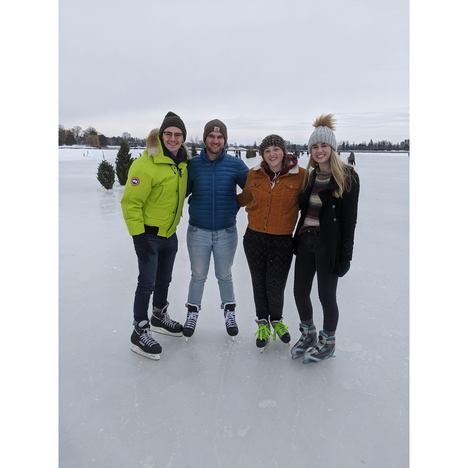 Skating on the Rideau Canal