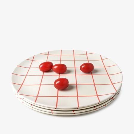 Schoolhouse Dinner Plate - 4 set
