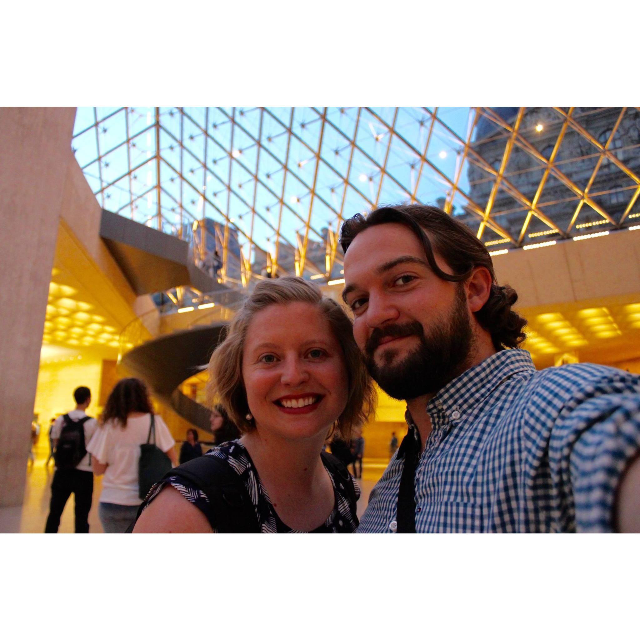 Exploring the Louvre