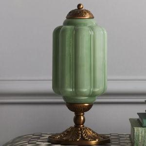 The Eloise Scallop Milk Glass Table Lamp
