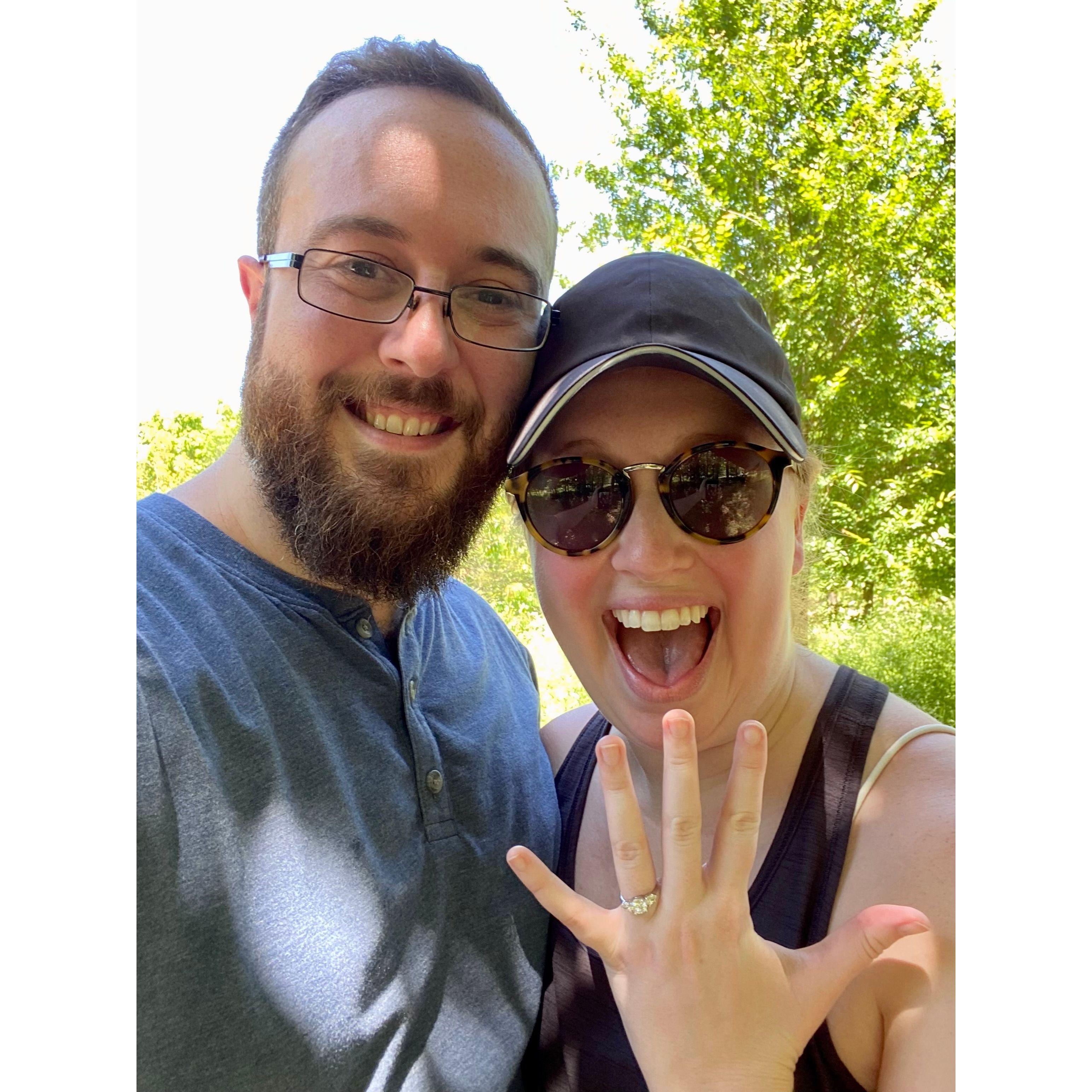 The proposal!!