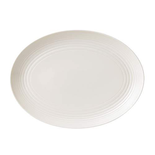 Royal Doulton Gordon Ramsay Maze Oval Platter, 13", White