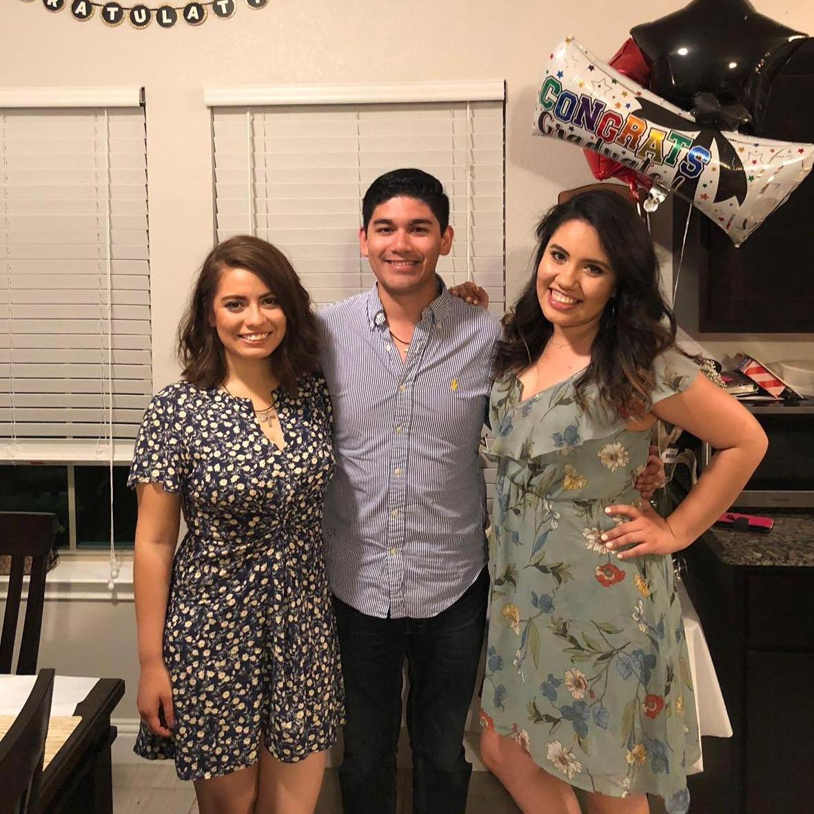May 2018: Vanessa’s graduation party
