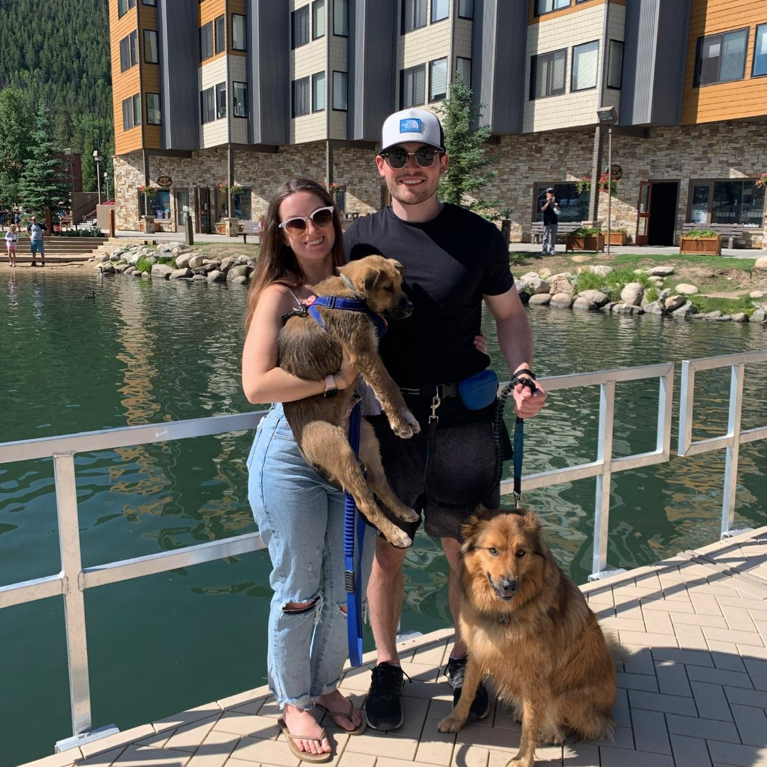 Added a new addition to our pack, Oakley. May 2021