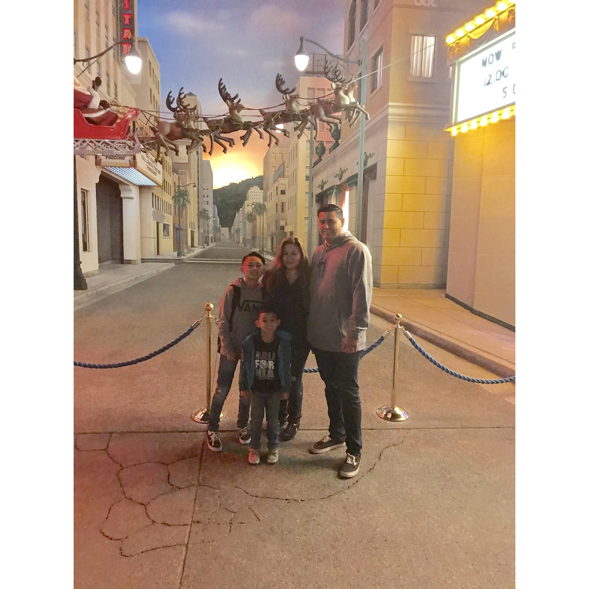 November 2017, Disneyland