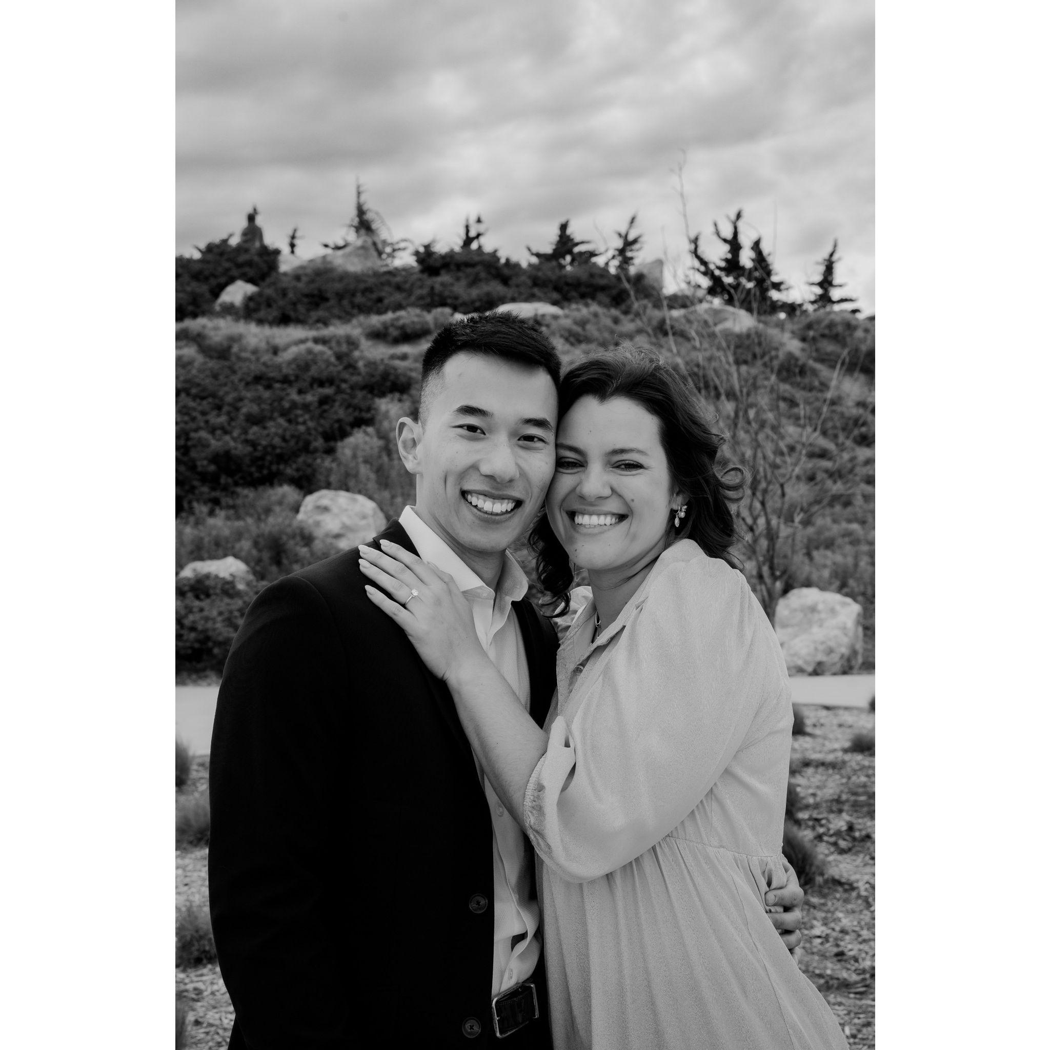 Newly engaged!